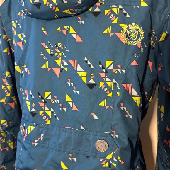 Betty Rides Ava Parka Sport Mosaic Print Snowboard Ski
Jacket Size Medium - Picture 7 of 16